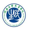 河南大学民生学院-logo
